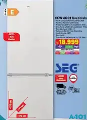 SEG CFW 4631 BUZDOLABI